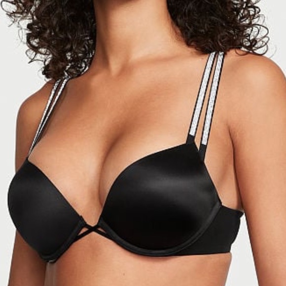 Victoria’s Secret Very Sexy Bombshell Add 2 Cup Size Shine Strap Push Up Bra NWT - Picture 4 of 7